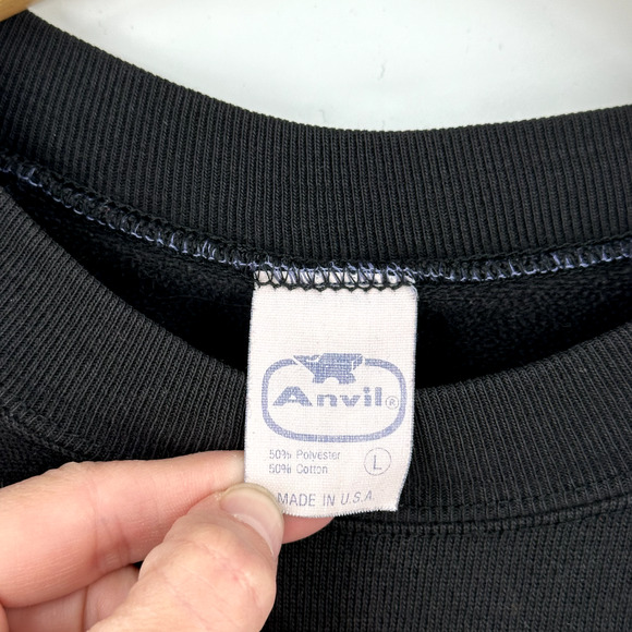 Vintage Hard Rock Chicago Sweatshirt Size Large Anvil Tag Crew Neck USA - Picture 5 of 10